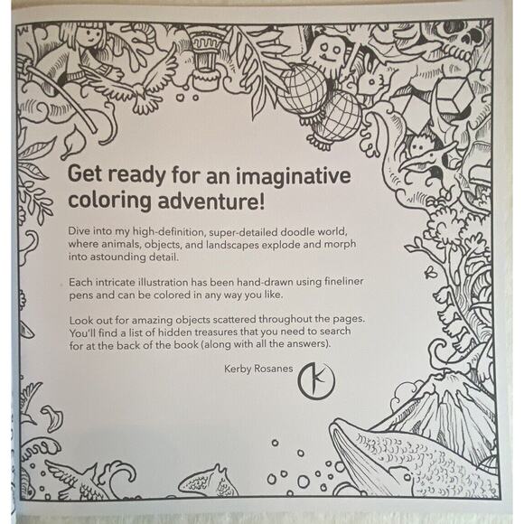 Imagimorphia : An Extreme Coloring and Search Challenge by Kerby Rosanes (2016) - Picture 7 of 16